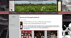 Desktop Screenshot of enogastroitalia.de